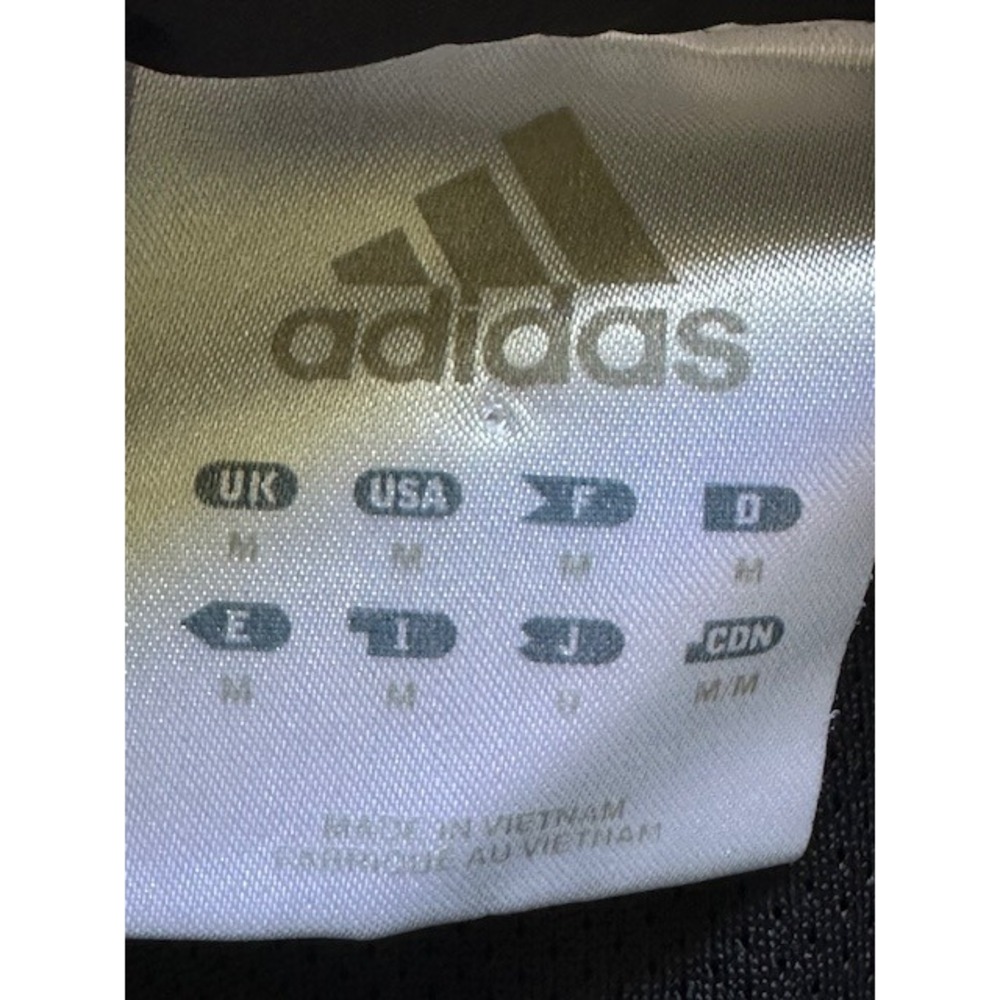 Adidas ClimaLite Pullover Windbreaker Jacket Black Mens Medium - Picture 9 of 9